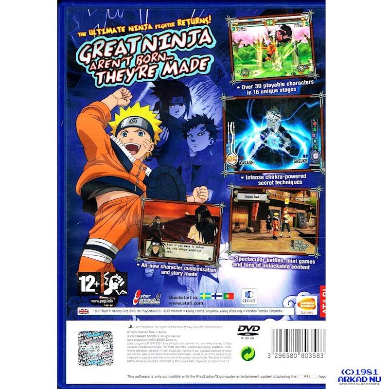 NARUTO ULTIMATE NINJA 2 PS2