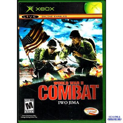 WORLD WAR II COMBAT IWO JIMA XBOX NTSC USA