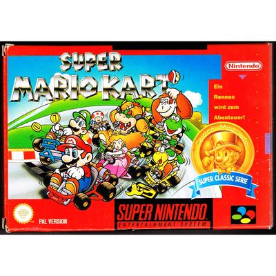 SUPER MARIO KART SNES SCN