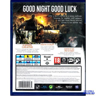 DYING LIGHT PS4