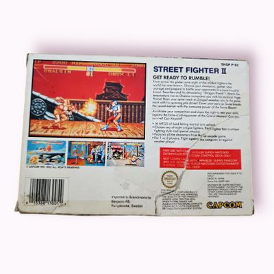 STREET FIGHTER II SNES SCN