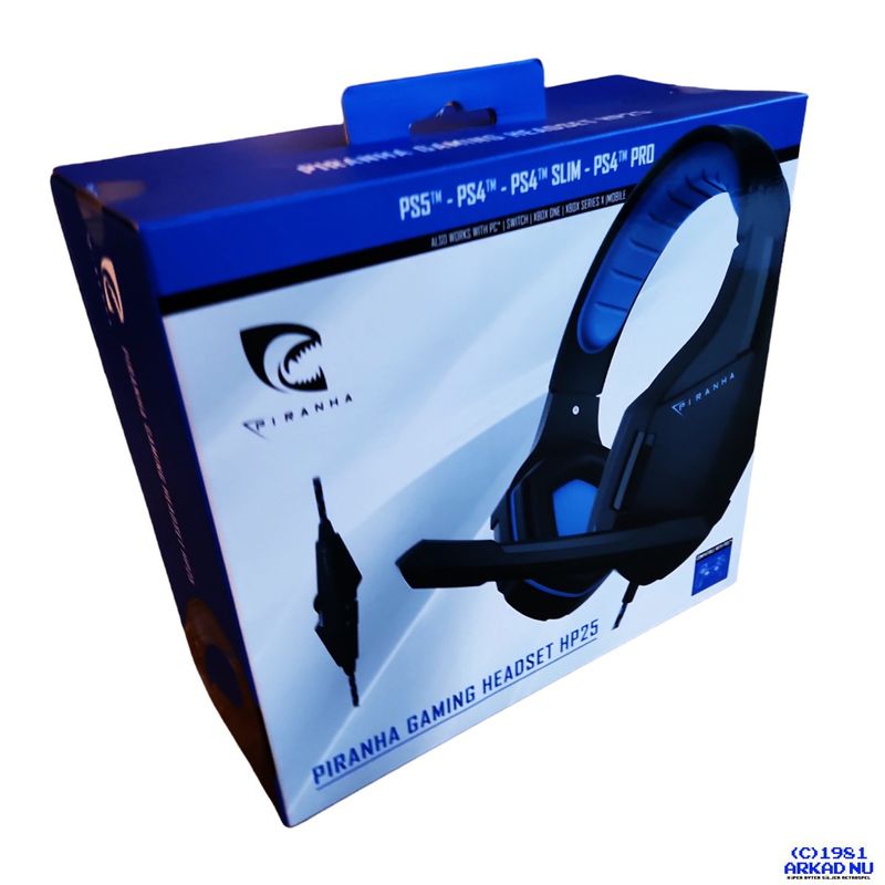 PIRANHA GAMING HEADSET HP25