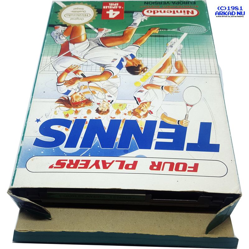 FOUR PLAYERS TENNIS NES