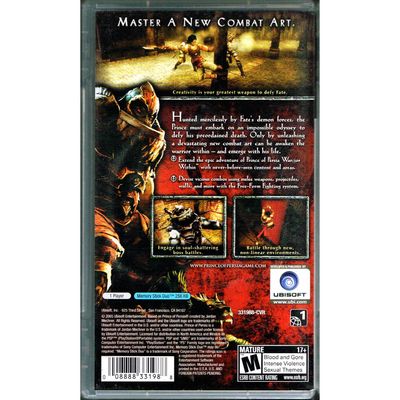 PRINCE OF PERSIA REVELATIONS PSP