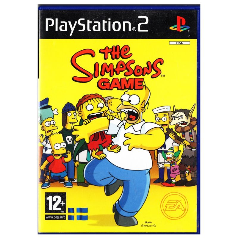 THE SIMPSONS GAME PS2