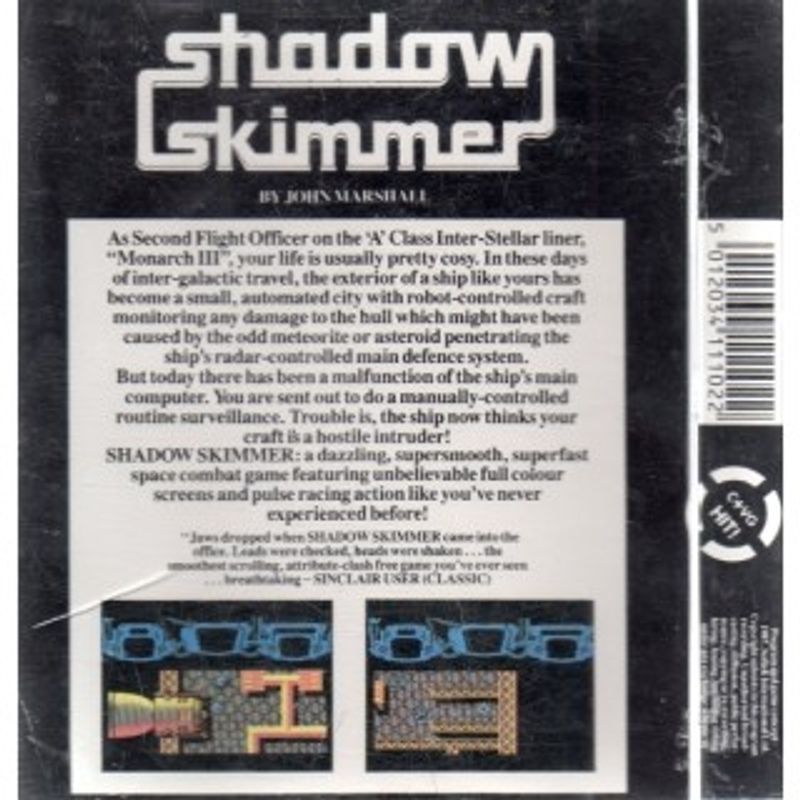 SHADOW SKIMMER C64 DISK