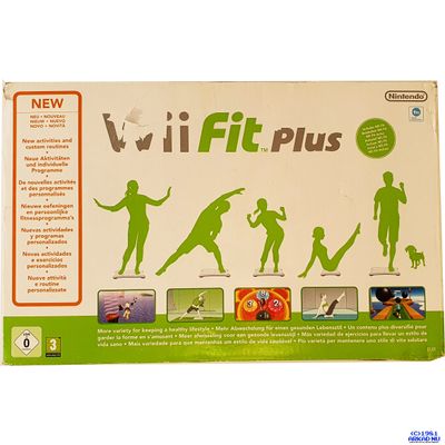 WII FIT PLUS MED BALANCE BOARD WII