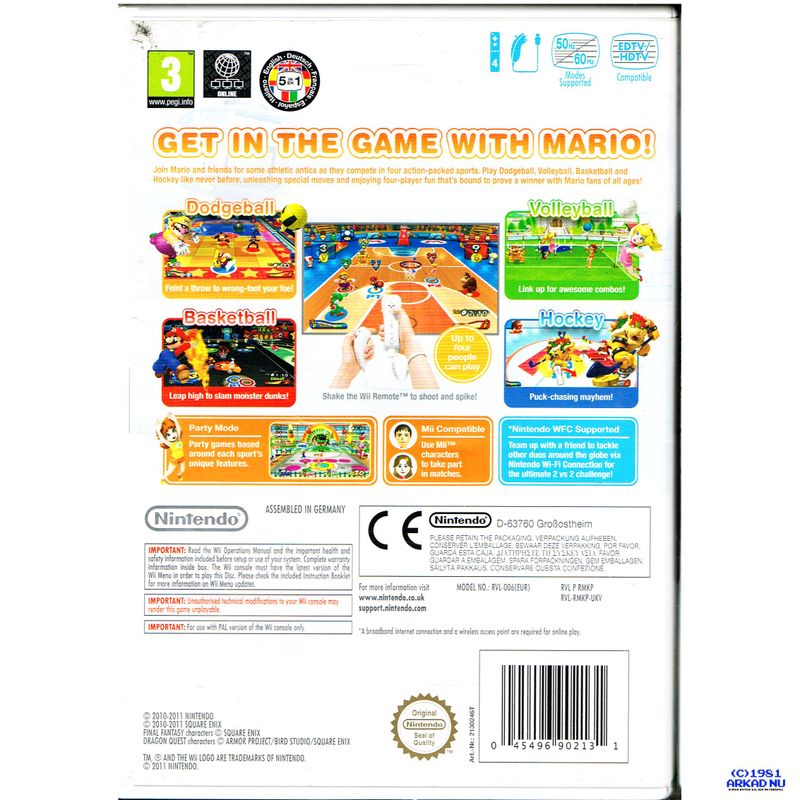 MARIO SPORTS MIX WII