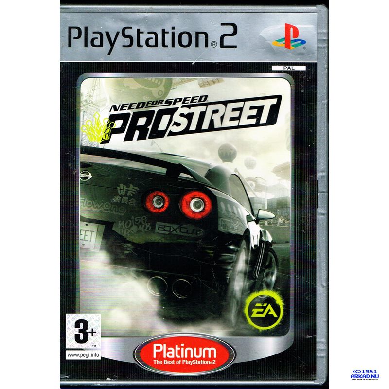 NEED FOR SPEED PROSTREET PS2