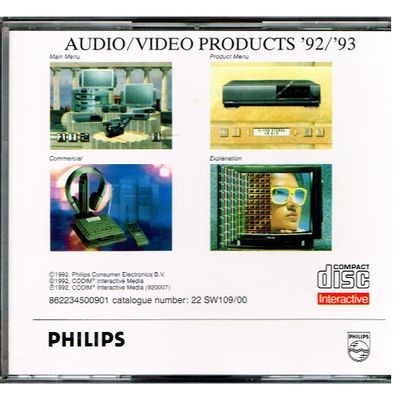 PHILIPS AUDIO/VIDEO PRODUCTS 92/93 CDI