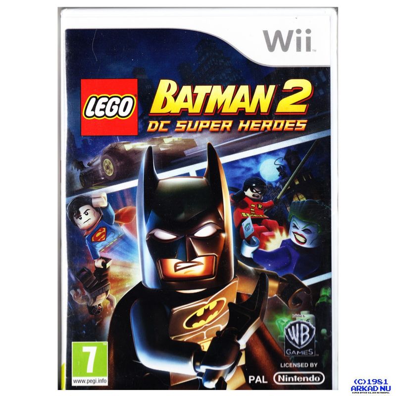 LEGO BATMAN 2 DC SUPER HEROES WII