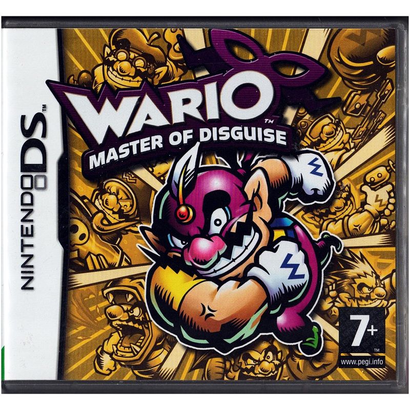 WARIO MASTER OF DISGUISE DS