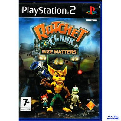 RATCHET & CLANK SIZE MATTERS PS2