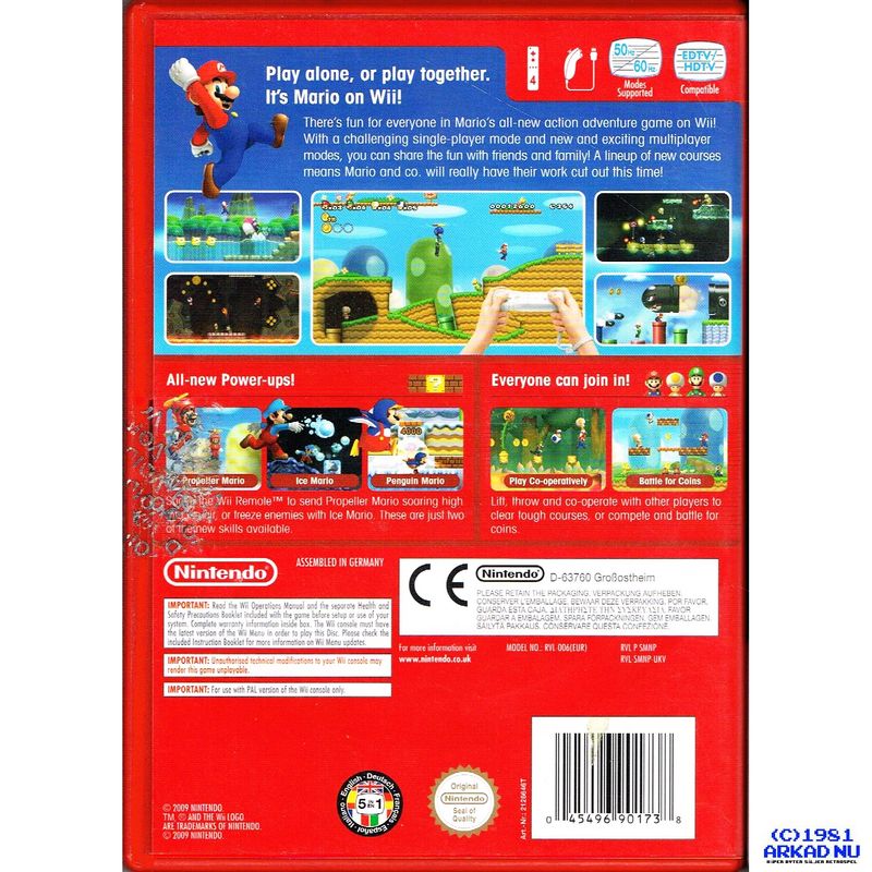 NEW SUPER MARIO BROS WII