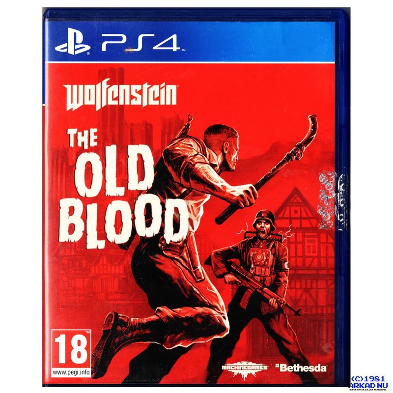 WOLFENSTEIN THE OLD BLOOD PS4