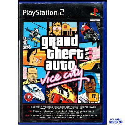 GRAND THEFT AUTO VICE CITY PS2