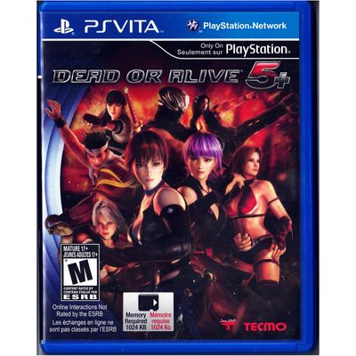 DEAD OR ALIVE 5+ PS VITA