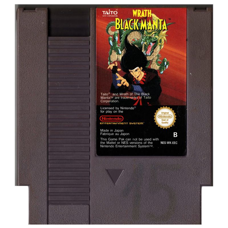 WRATH OF THE BLACK MANTA NES