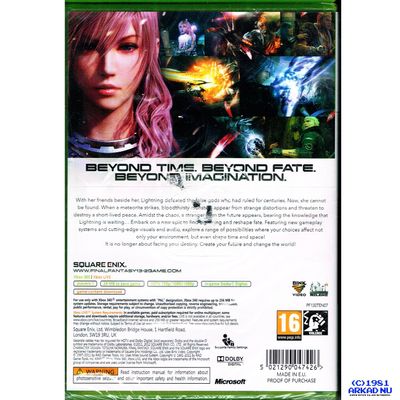 FINAL FANTASY XIII-2 XBOX 360