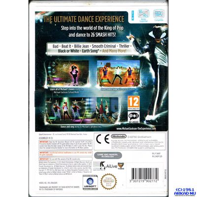 MICHAEL JACKSON THE EXPERIENCE WII