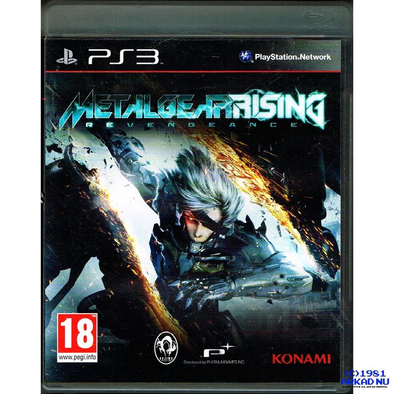 METAL GEAR RISING REVENGEANCE PS3