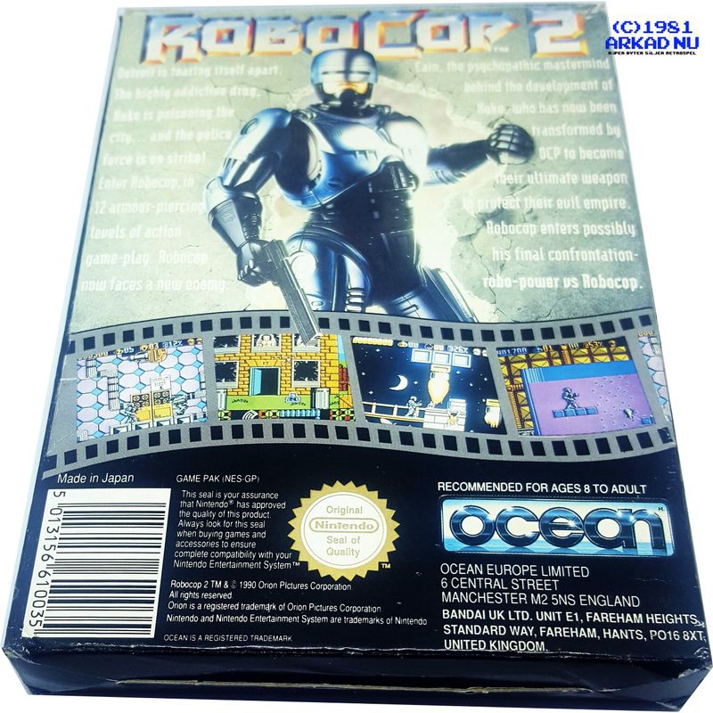 ROBOCOP 2 NES PAL-A