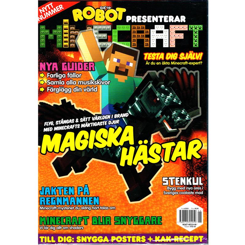ROBOT PRESENTERAR MINECRAFT NR 6 2015
