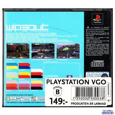 WIPEOUT 3 PS1