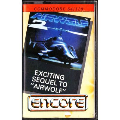 AIRWOLF 2 C64 KASSETT