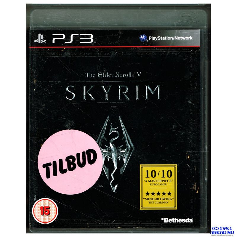 SKYRIM ELDER SCROLLS 5 PS3