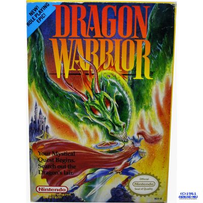 DRAGON WARRIOR NES REV-A USA