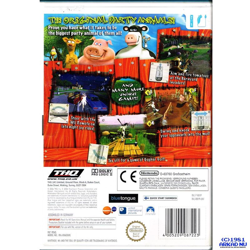 BARNYARD WII