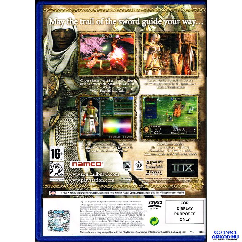 SOUL CALIBUR III PROMO VERSION PS2