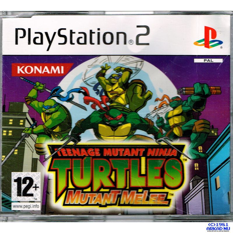 TEENAGE MUTANT NINJA TURTLES MUTANT MELEE PS2 PROMO