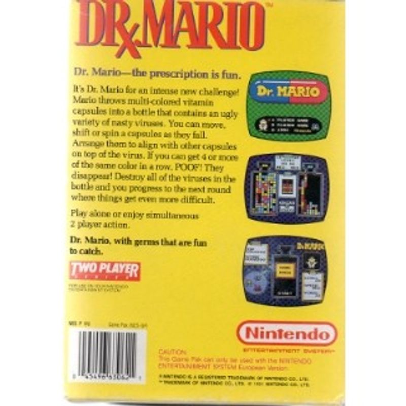 DR MARIO NES SCN