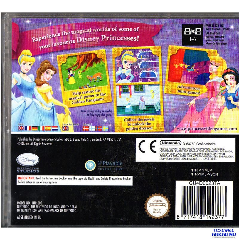 DISNEY PRINCESS MAGICAL JEWELS DS