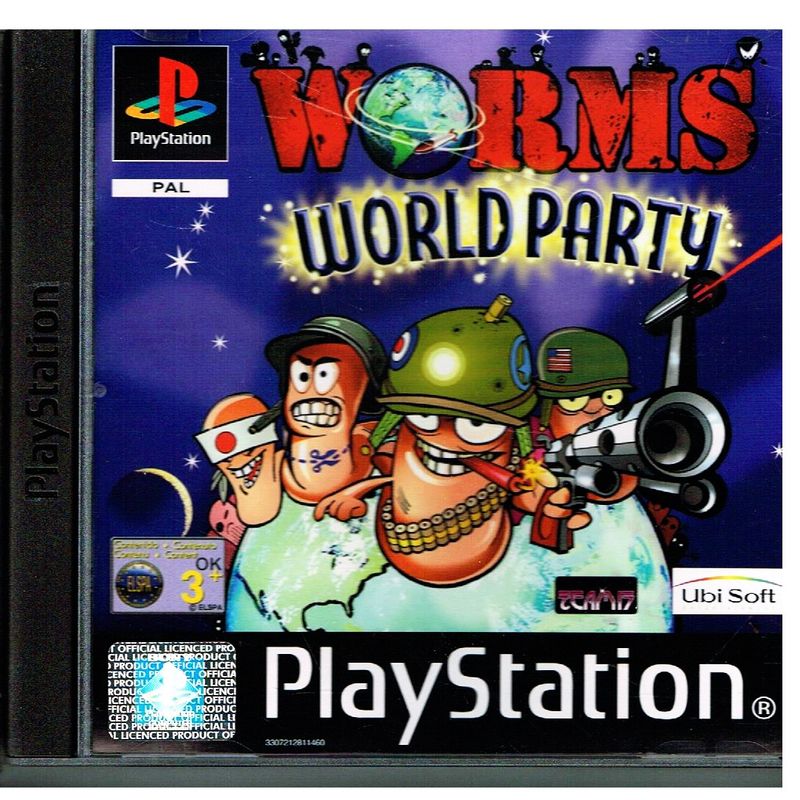 WORMS WORLD PARTY PS1