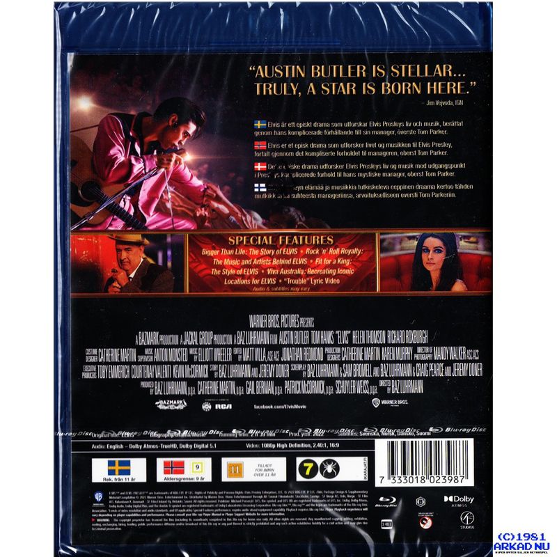 ELVIS BLU-RAY