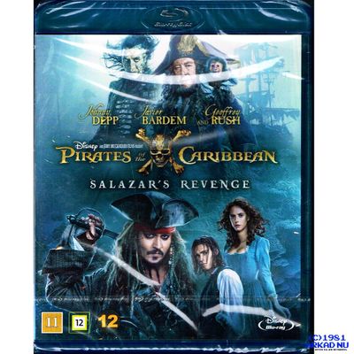 PIRATES OF THE CARIBBEAN 5 SALAZARS REVENGE BLU-RAY