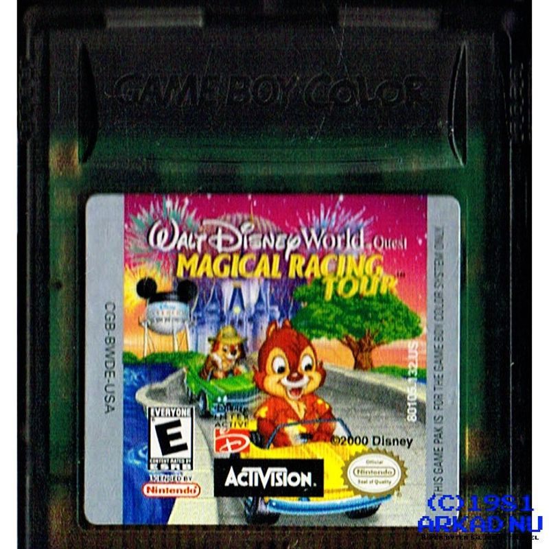 WALT DISNEY WORLD QUEST MAGICAL RACING TOUR GBC