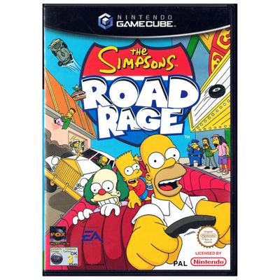THE SIMPSONS ROAD RAGE GAMECUBE