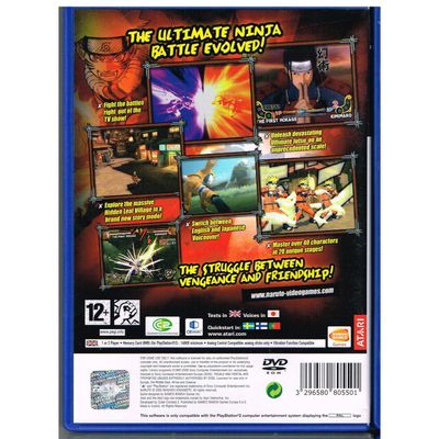 NARUTO ULTIMATE NINJA 3 PS2