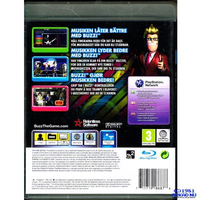 BUZZ THE ULTIMATE MUSIC QUIZ PS3