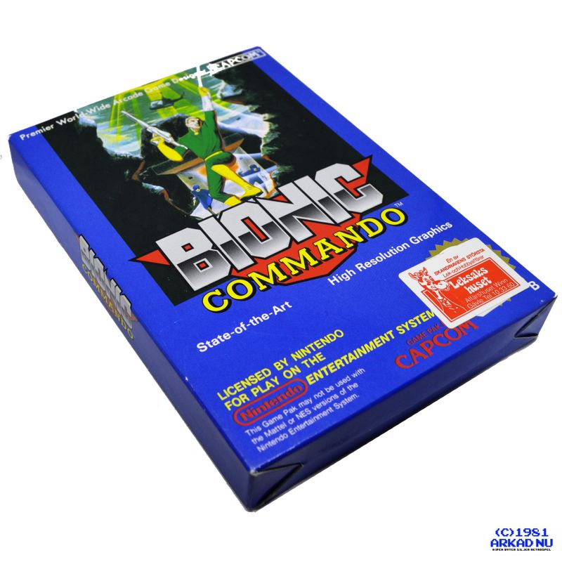 BIONIC COMMANDO NES SCN