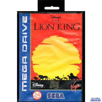 THE LION KING MEGADRIVE