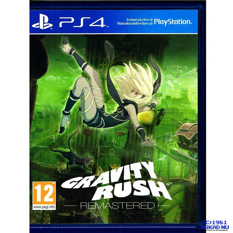 GRAVITY RUSH REMASTERED PS4