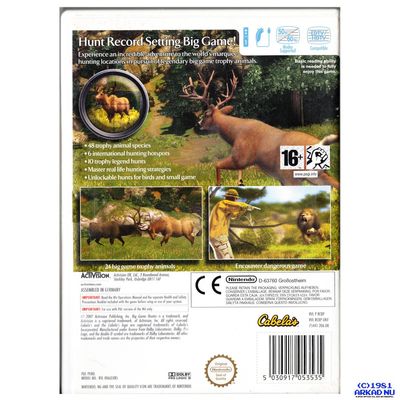 CABELAS BIG GAME HUNTER WII