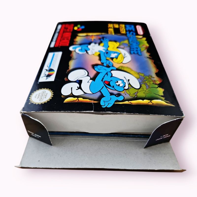 DIE SCHLUMPFE REISEN UM DIE WELT THE SMURFS TRAVEL THE WORLD SNES