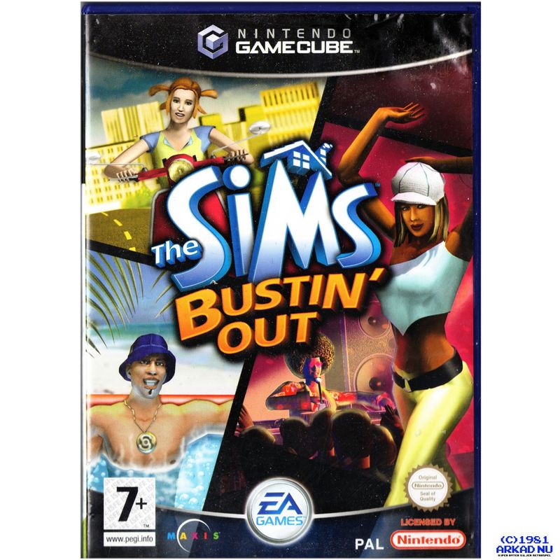 THE SIMS BUSTIN OUT GAMECUBE