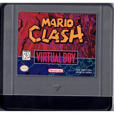 MARIO CLASH VIRTUAL BOY